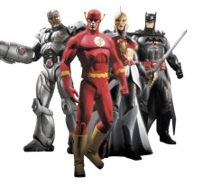 Flashpoint Series 1 Action Figure Set 17 cm